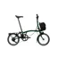 Brompton C Line 4-speed SuperRoll+ Mid Bar 2027 Electric Folding Bike - Racing Green
