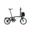 Brompton P Line 4-speed SuperRoll+ Mid Bar 2027 Electric Folding Bike - Racing Green