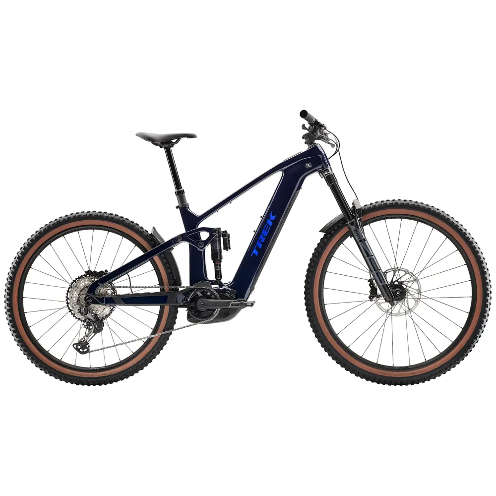 uPRISE Bikes Trek Rail+ 9.7 Gen 5 29er/27.5 2026 Electric Mountain Bike - Navy Smoke | Price match, 365 day return s, 18-Month Warranty, Finance Available & Free UK Delivery