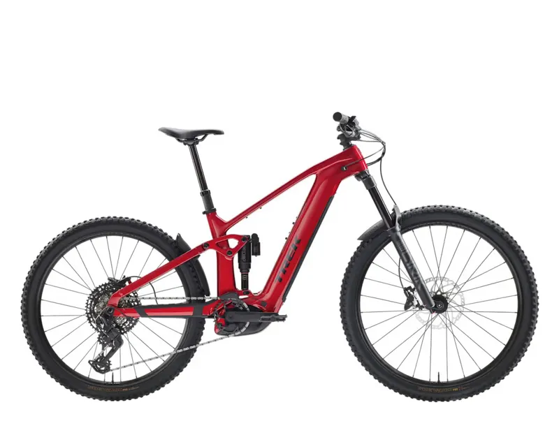 Trek Rail+ 9.7 800wh 2027 Electric Full Suspension MTB - Fury Red