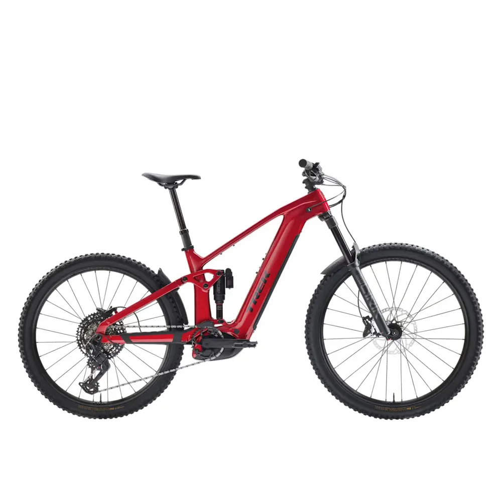 uPRISE Bikes Trek Rail+ 9.7 800wh 2027 Electric Full Suspension MTB - Fury Red | Price match, 365 day returns, 18-Month Warranty, Finance Available & Free UK Delivery