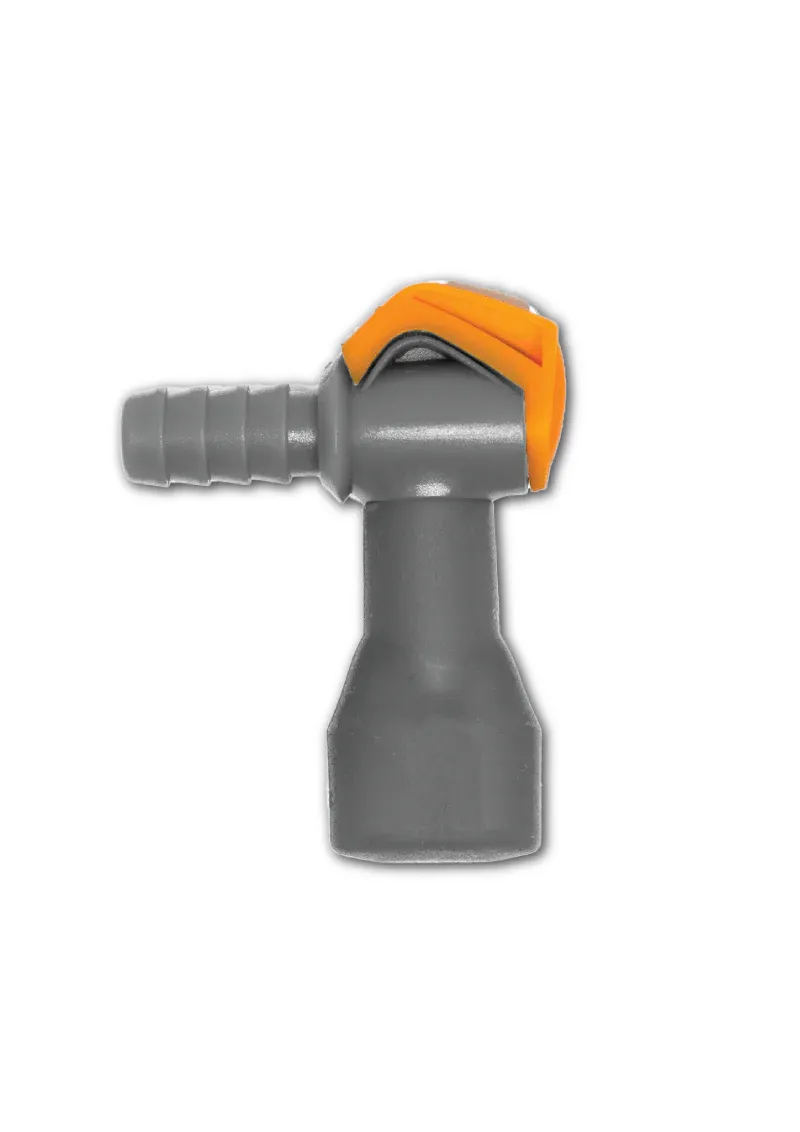 Albek Spare Bite Valve + 90 Degree Tap - Grey/Orange