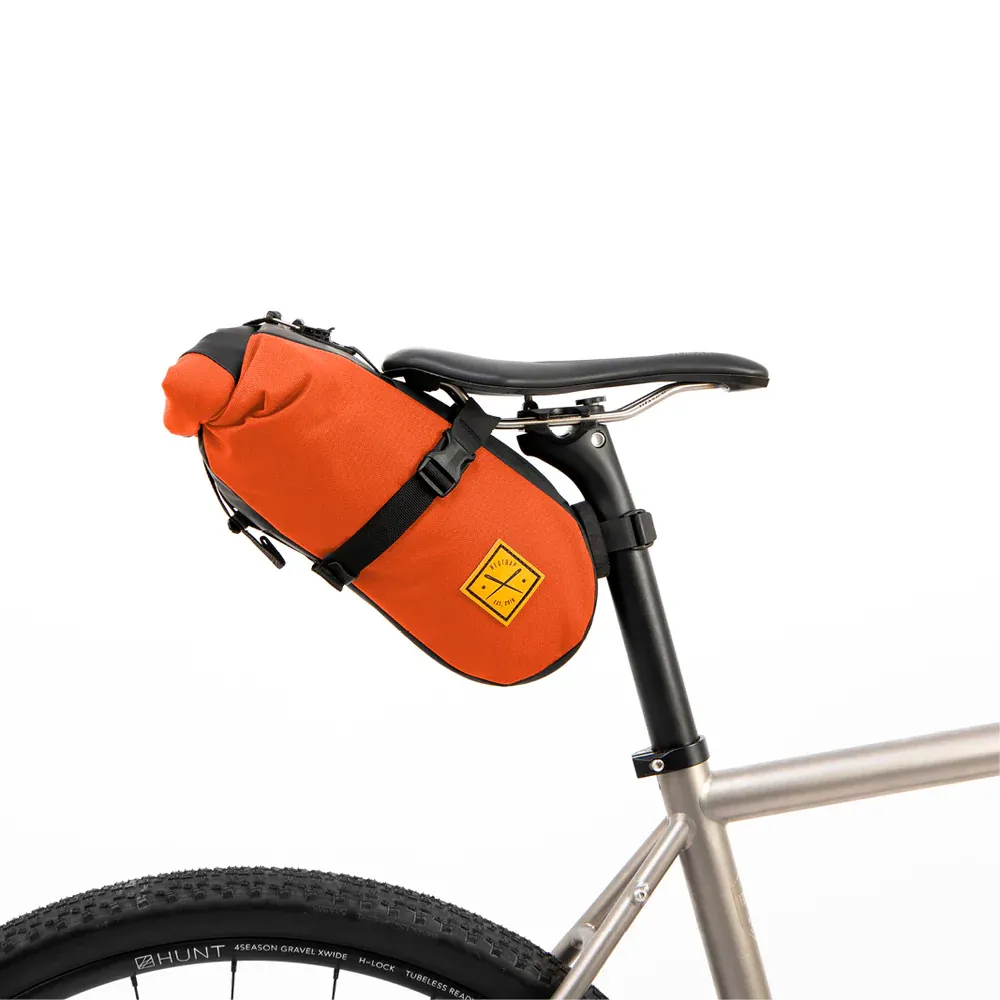 uPRISE Bikes Restrap Saddle Pack - 4.5L - Orange | Price match, 365 day return s, 18-Month Warranty, Finance Available & Free UK Delivery