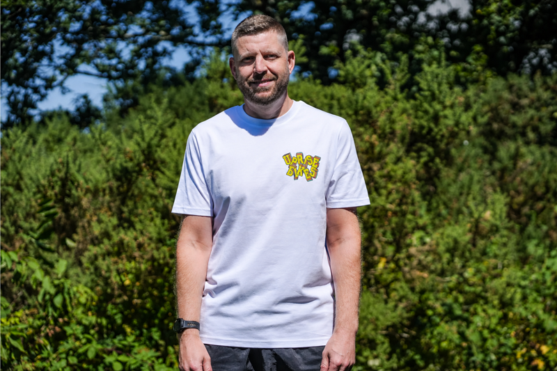 Uprise Rise And Ride Unisex Short Sleeve Tee - White