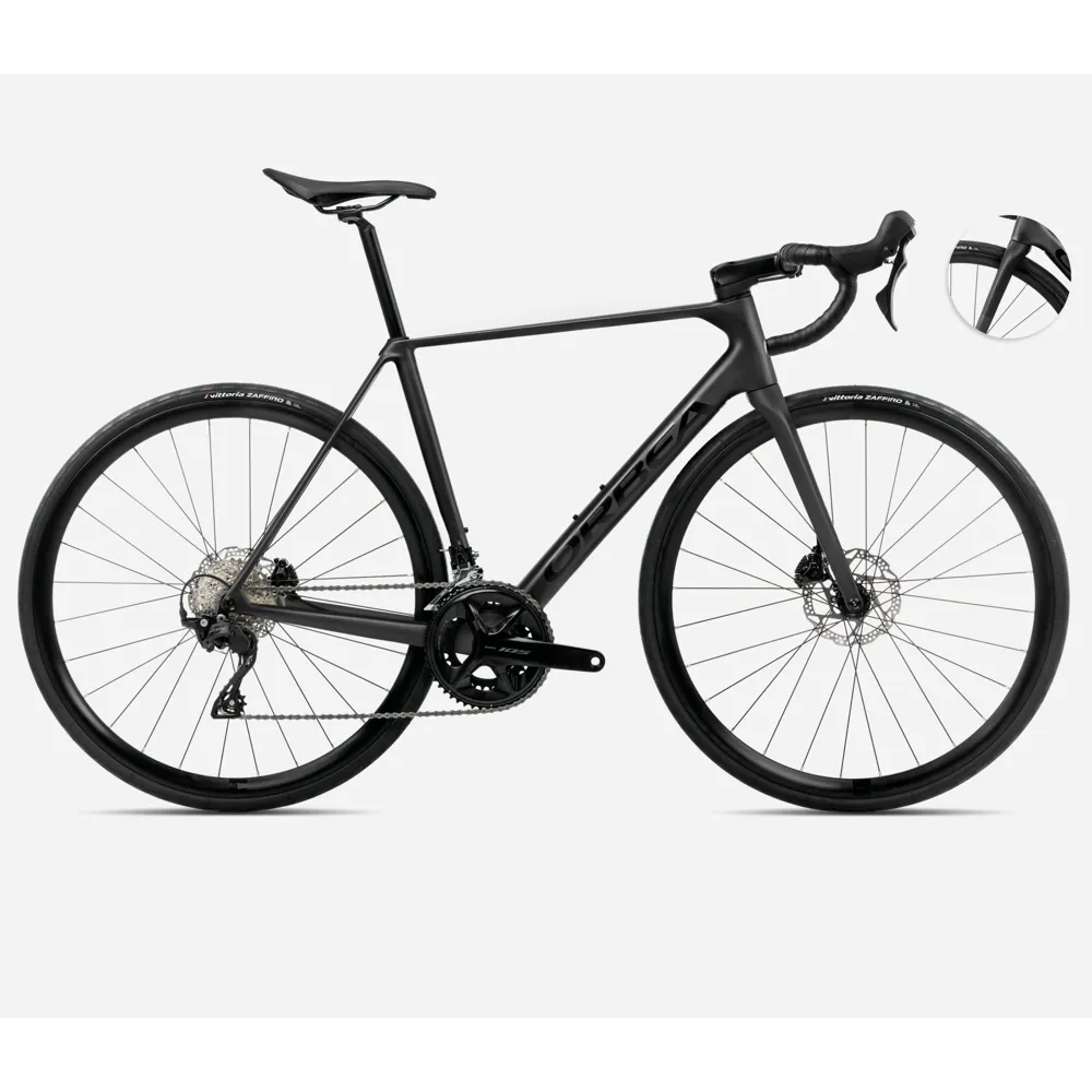 uPRISE Bikes Orbea Orca M30 2025 Carbon Road Bike - Vulcano Black | Price match, 365 day return s, 18-Month Warranty, Finance Available & Free UK Delivery