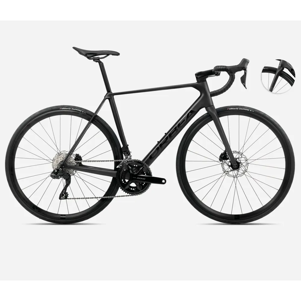 uPRISE Bikes Orbea Orca M30i 2025 Carbon Road Bike - Vulcano Black | Price match, 365 day return s, 18-Month Warranty, Finance Available & Free UK Delivery