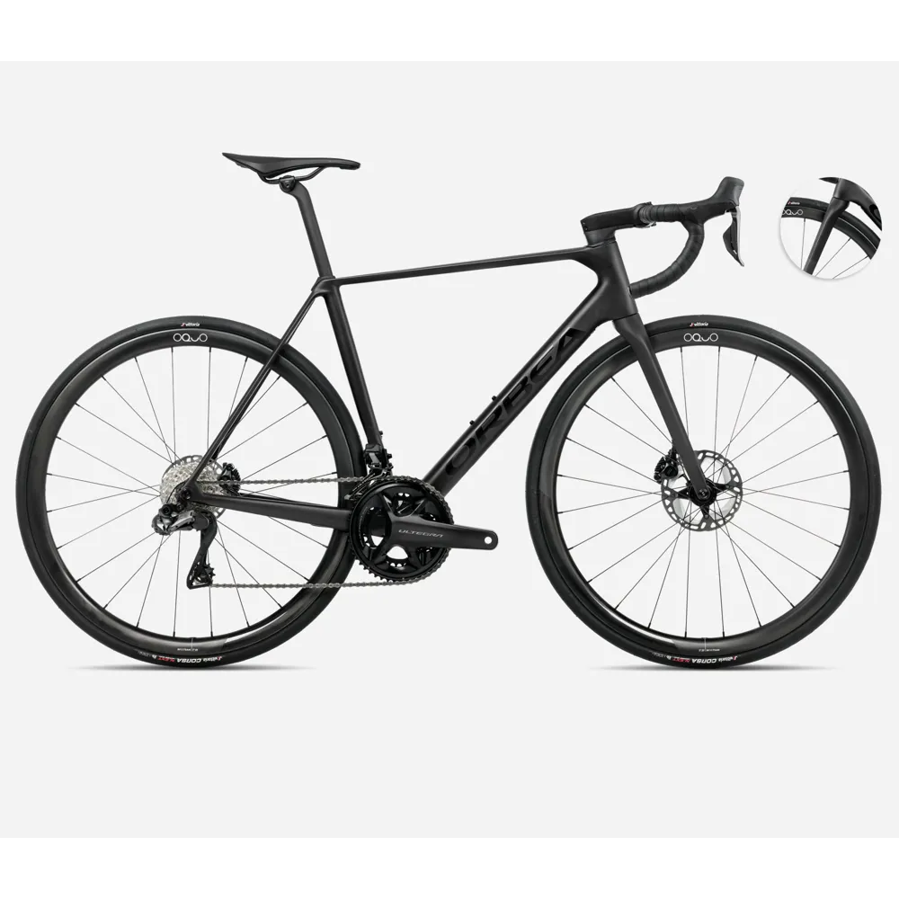 uPRISE Bikes Orbea Orca M20i Team 2025 Carbon Road Bike - Vulcano Black | Price match, 365 day return s, 18-Month Warranty, Finance Available & Free UK Delivery