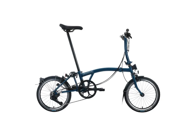 ブロンプトン　BROMPTON S12L 2025 Brompton S12L C Line 12 Speed 2025 Folding Bike - Ocean Blue