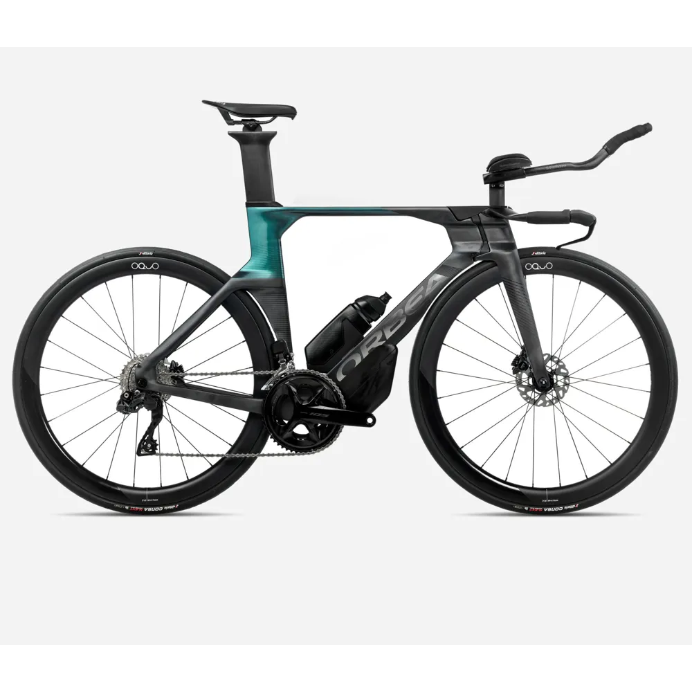 uPRISE Bikes Orbea Ordu M30i LTD 2025 Carbon Triathlon Bike - Diamond Carbon/Green | Price match, 365 day return s, 18-Month Warranty, Finance Available & Free UK Delivery