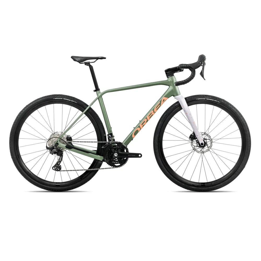uPRISE Bikes Orbea Terra H30 2026 Gravel Road Bike - Artichoke/Lilac | Price match, 365 day return s, 18-Month Warranty, Finance Available & Free UK Delivery