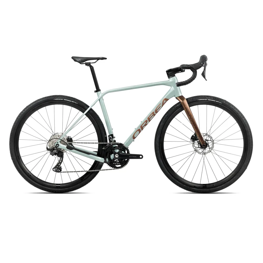 uPRISE Bikes Orbea Terra H30 2026 Gravel Road Bike - Blue Stone/Copper | Price match, 365 day return s, 18-Month Warranty, Finance Available & Free UK Delivery