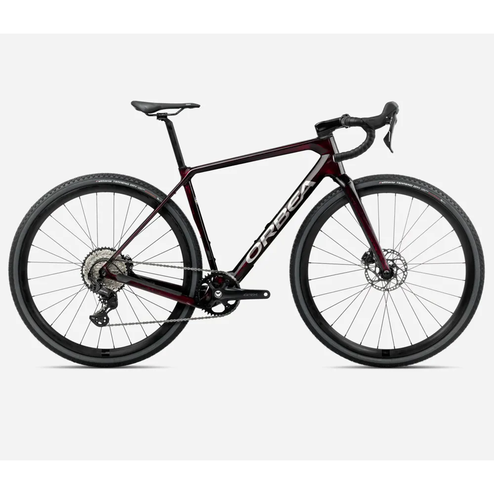 uPRISE Bikes Orbea Terra M30 Team 1X 2025 Gravel Road Bike - Wine Red Carbon View | Price match, 365 day return s, 18-Month Warranty, Finance Available & Free UK Delivery