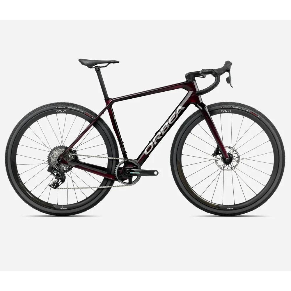 uPRISE Bikes Orbea Terra M21E Team 1X 2025 Gravel Road Bike - Wine Red/Carbon | Price match, 365 day return s, 18-Month Warranty, Finance Available & Free UK Delivery