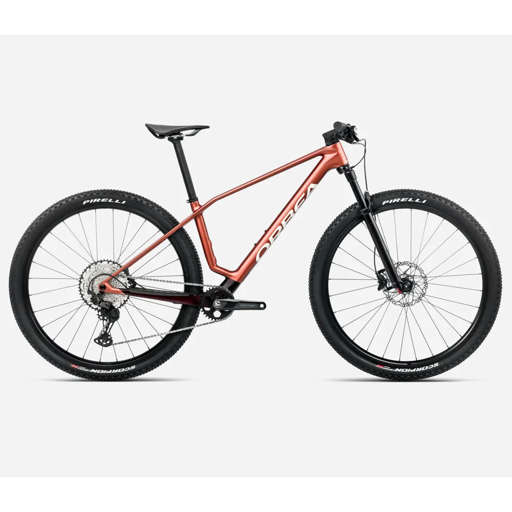 uPRISE Bikes Orbea Alma M30 29er 2025 Carbon Hardtail Mountain Bike - Mars Red | Price match, 365 day return s, 18-Month Warranty, Finance Available & Free UK Delivery