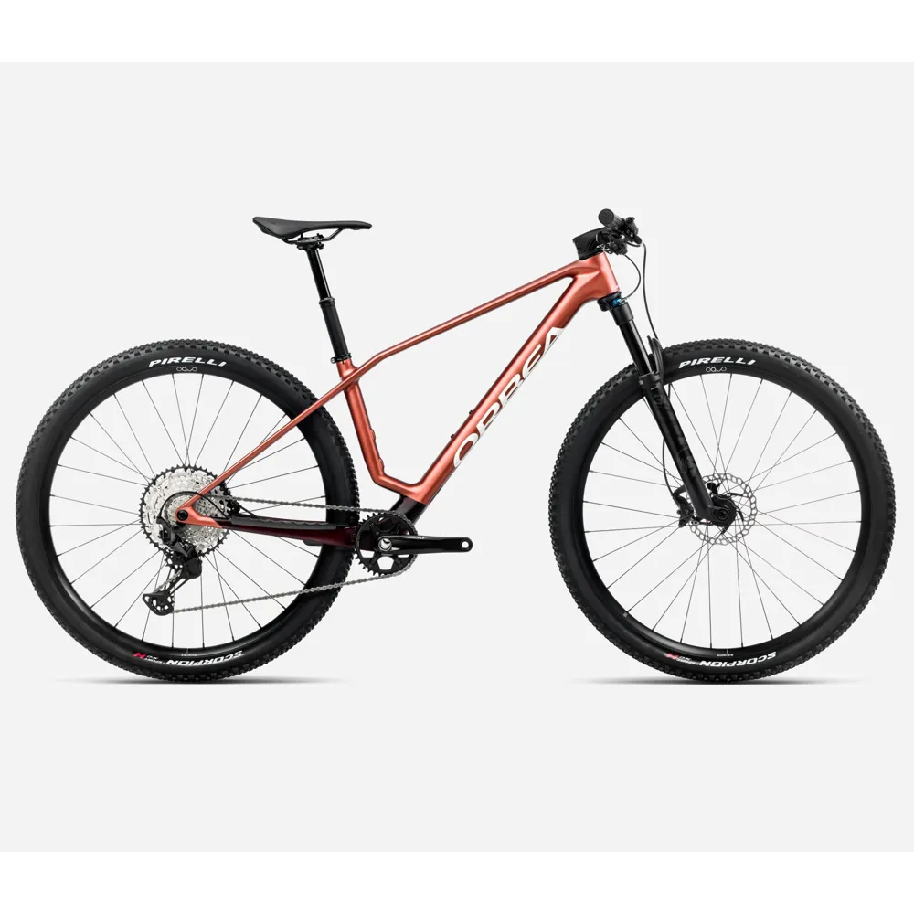 uPRISE Bikes Orbea Alma M20 29er 2025 Carbon Hardtail Mountain Bike - Mars Red | Price match, 365 day return s, 18-Month Warranty, Finance Available & Free UK Delivery