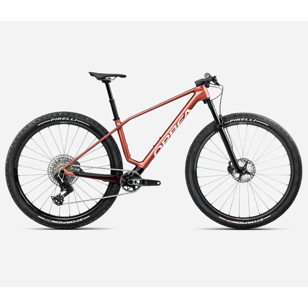 uPRISE Bikes Orbea Alma M-Team AXS 29er 2025 Hardtail Mountain Bike - Mars Red | Price match, 365 day return s, 18-Month Warranty, Finance Available & Free UK Delivery