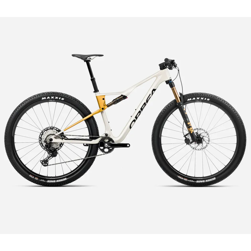 uPRISE Bikes Orbea Oiz M10 29er 2025 Full Suspension Mountain Bike - Ivory White | Price match, 365 day return s, 18-Month Warranty, Finance Available & Free UK Delivery