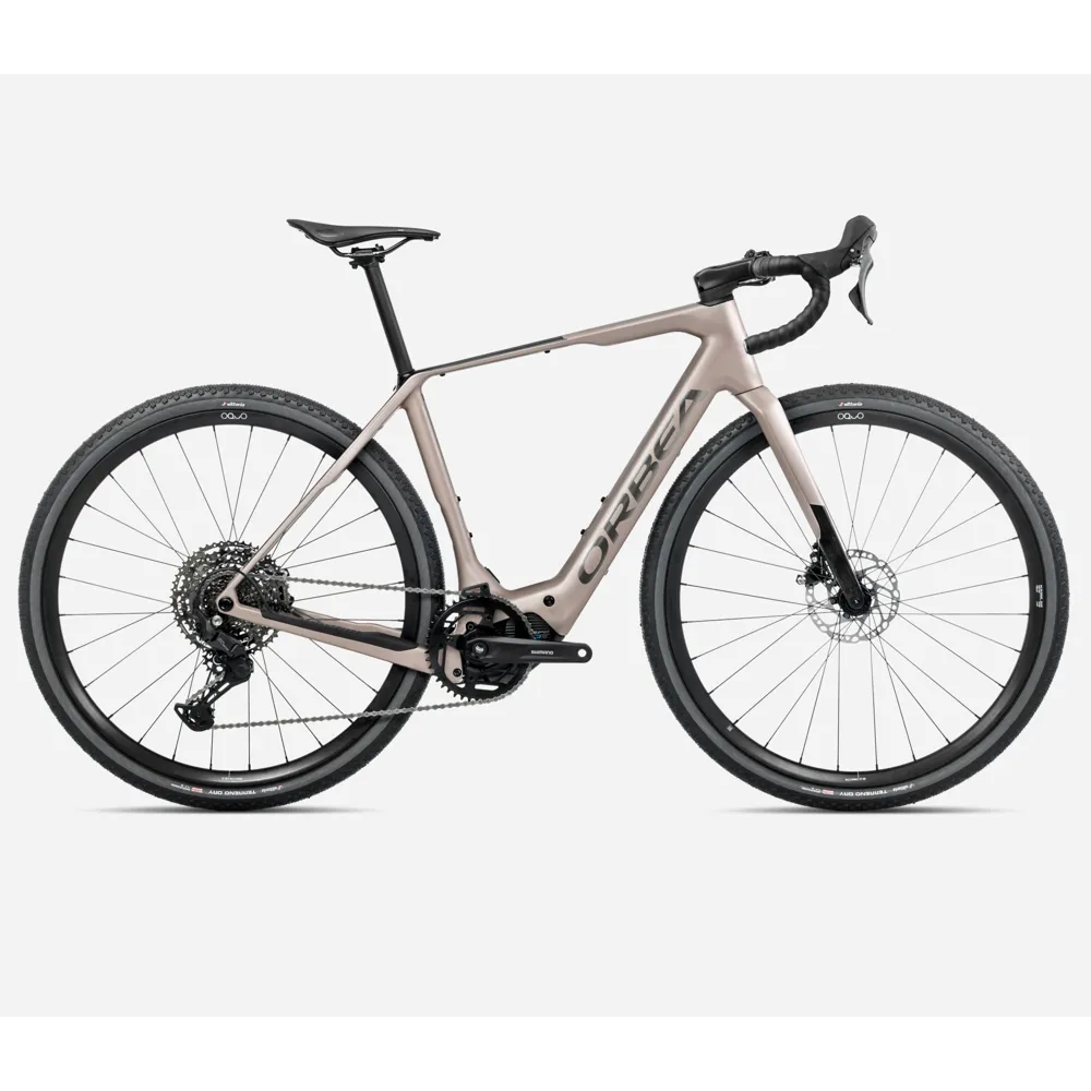 uPRISE Bikes Orbea Denna M40 2025 Electric Gravel Road Bike - Nickel/Carbon Raw | Price match, 365 day return s, 18-Month Warranty, Finance Available & Free UK Delivery
