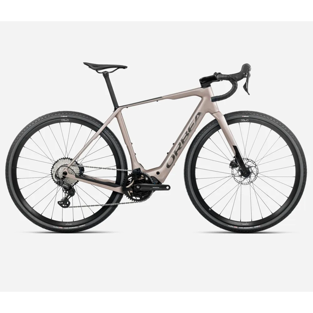 uPRISE Bikes Orbea Denna M30 2025 Electric Gravel Road Bike - Nickel/Carbon Raw | Price match, 365 day return s, 18-Month Warranty, Finance Available & Free UK Delivery