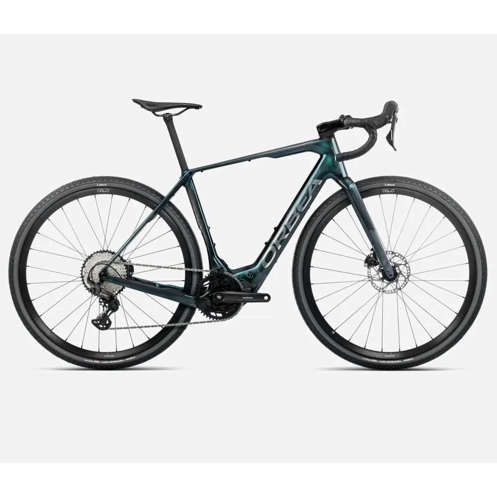 uPRISE Bikes Orbea Denna M30 2025 Electric Gravel Road Bike - Escape Green/Foggy | Price match, 365 day return s, 18-Month Warranty, Finance Available & Free UK Delivery