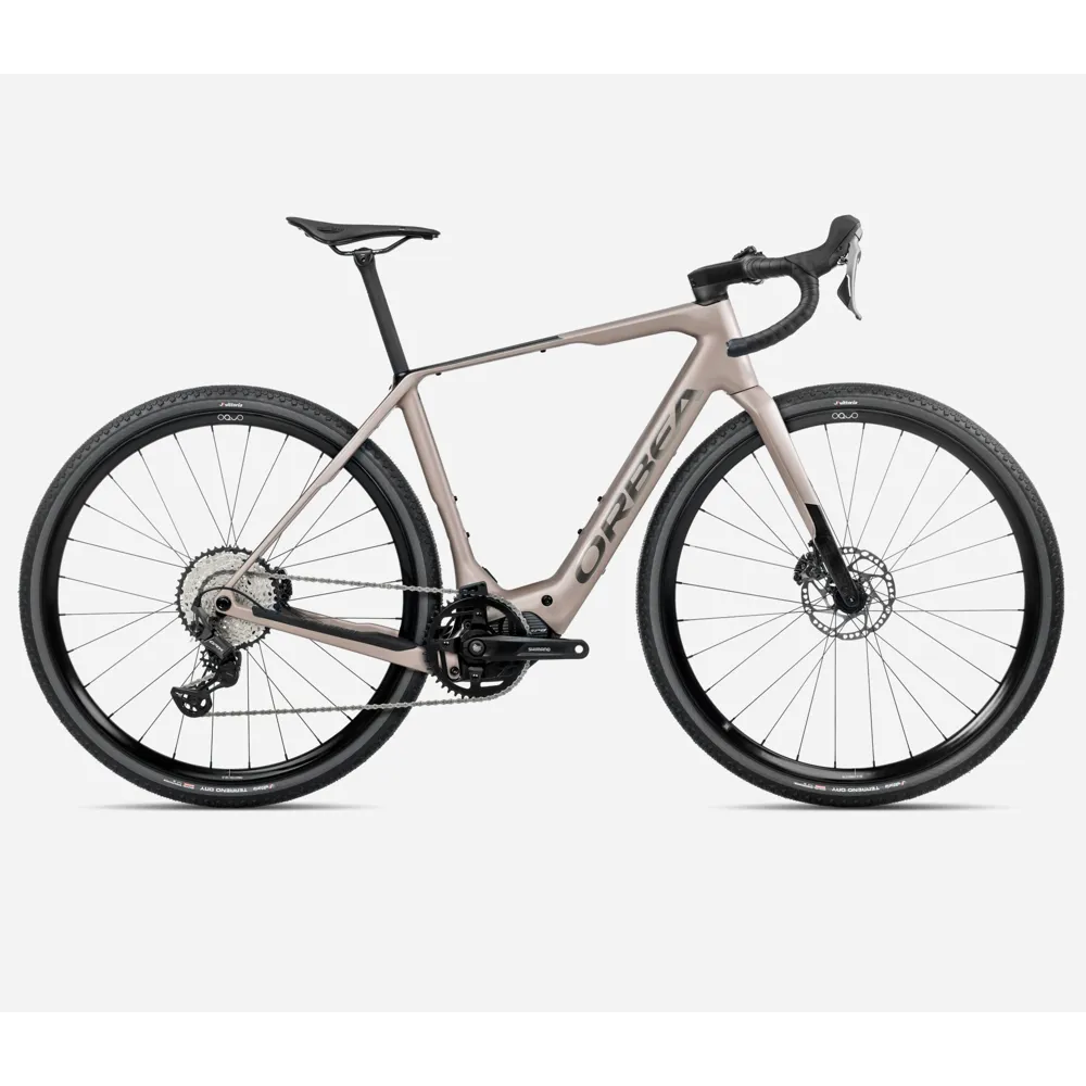 uPRISE Bikes Orbea Denna M20 2025 Electric Gravel Road Bike -Nickel/Carbon Raw | Price match, 365 day return s, 18-Month Warranty, Finance Available & Free UK Delivery