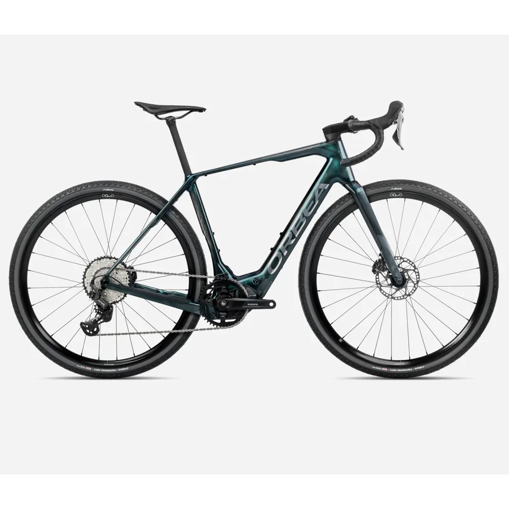 uPRISE Bikes Orbea Denna M20 2025 Electric Gravel Road Bike - Escape Green/Foggy | Price match, 365 day return s, 18-Month Warranty, Finance Available & Free UK Delivery