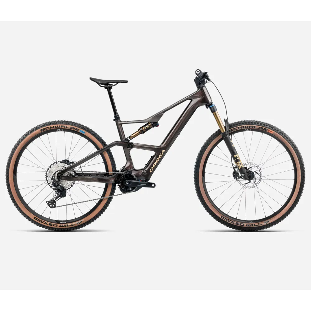 uPRISE Bikes Orbea Rise SL M10 420Wh 2025 Full Suspension Electric MTB - Cosmic Carbon | Price match, 365 day return s, 18-Month Warranty, Finance Available & Free UK Delivery