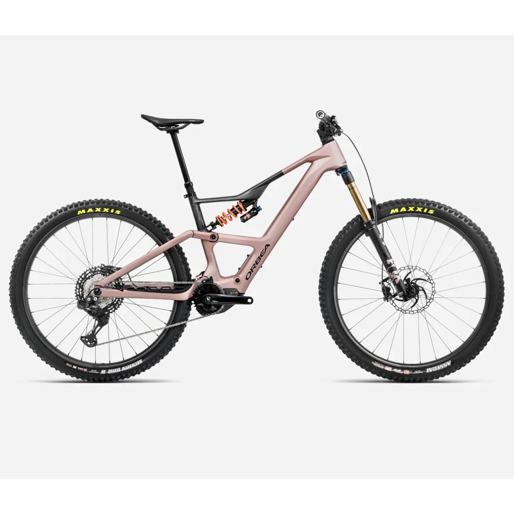 uPRISE Bikes Orbea Rise LT M-Team 420w 2025 Electric MTB - Desert Rose/Carbon | Price match, 365 day return s, 18-Month Warranty, Finance Available & Free UK Delivery