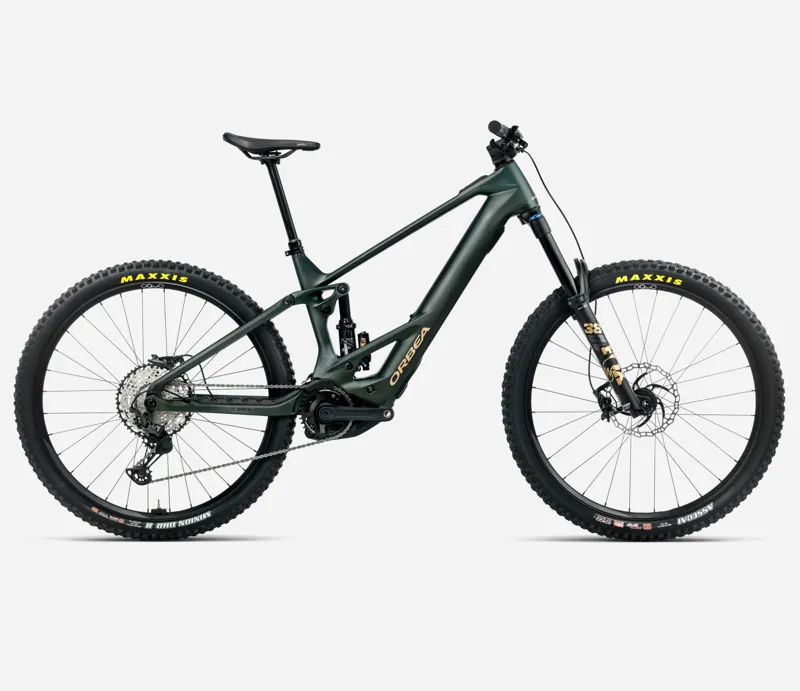 Orbea Wild M10 750wh 29er 2025 Electric Full Suspension MTB - Forest Green
