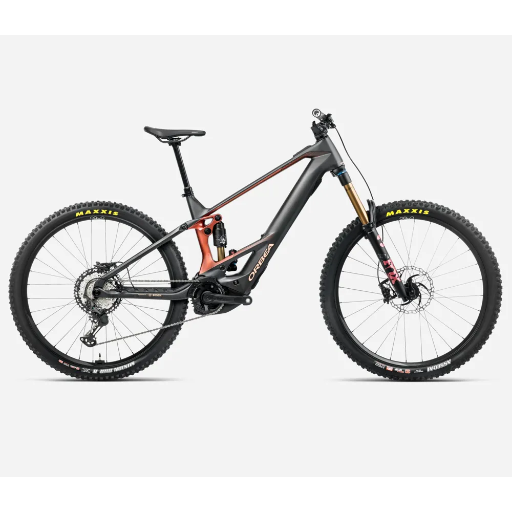uPRISE Bikes Orbea Wild M-Team 29er 2025 Electric Mountain Bike - Diamond Carbon/Mars Red | Price match, 365 day return s, 18-Month Warranty, Finance Available & Free UK Delivery