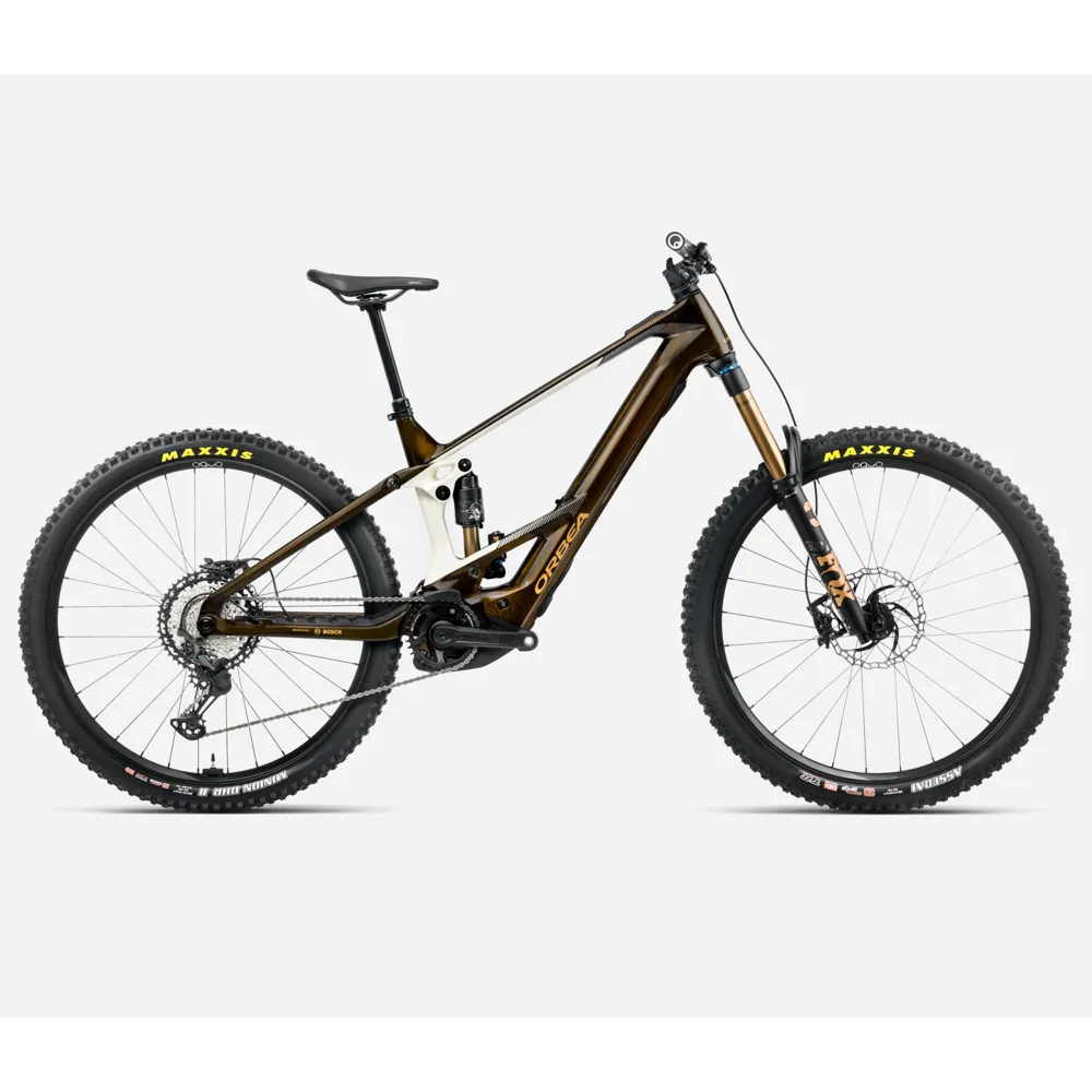 uPRISE Bikes Orbea Wild M-Team 29er 2025 Electric Mountain Bike - Caramel Carbon/Cream | Price match, 365 day return s, 18-Month Warranty, Finance Available & Free UK Delivery