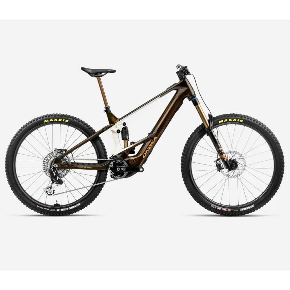 uPRISE Bikes Orbea Wild M- Ltd 29er 2025 Electric MTB - Caramel Carbon/Cream White | Price match, 365 day return s, 18-Month Warranty, Finance Available & Free UK Delivery