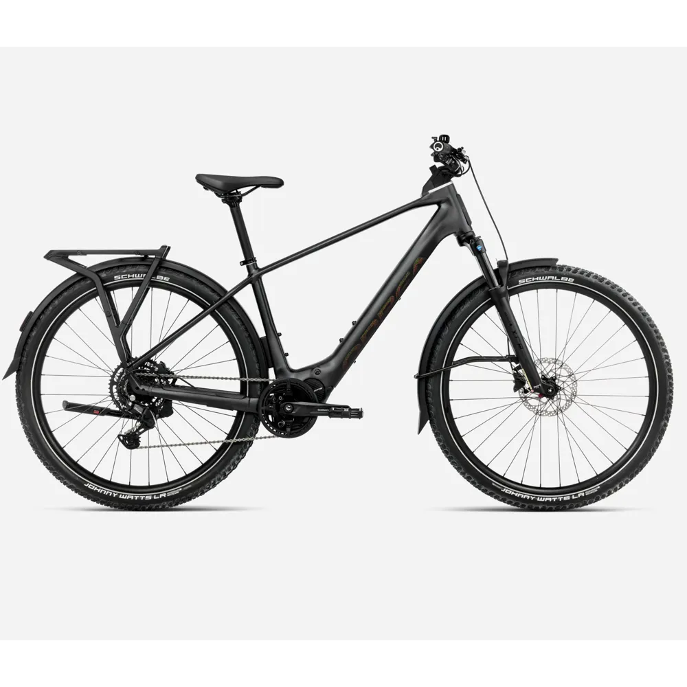 uPRISE Bikes Orbea Kemen Adv 30 2025 Electric Hybrid Bike - Diamond Black Matt | Price match, 365 day return s, 18-Month Warranty, Finance Available & Free UK Delivery