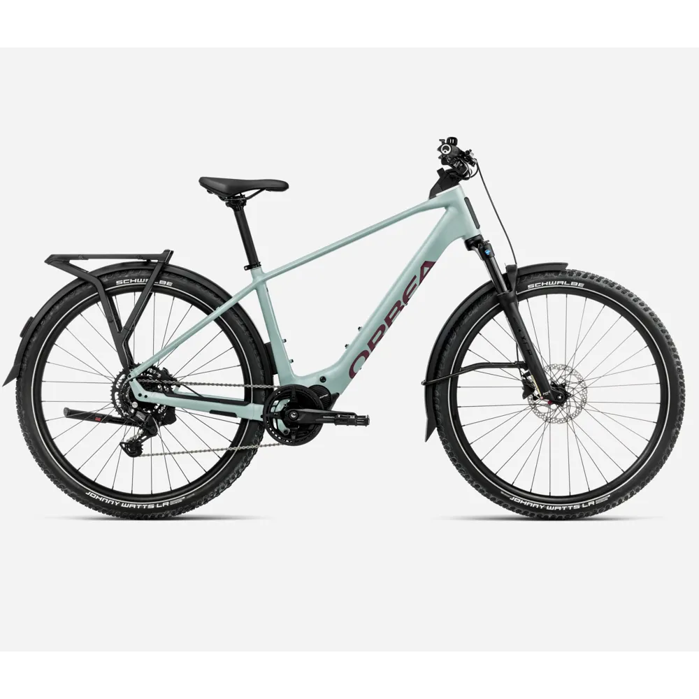 uPRISE Bikes Orbea Kemen Adv 30 2025 Electric Hybrid Bike - Blue Stone/Brugundy | Price match, 365 day return s, 18-Month Warranty, Finance Available & Free UK Delivery