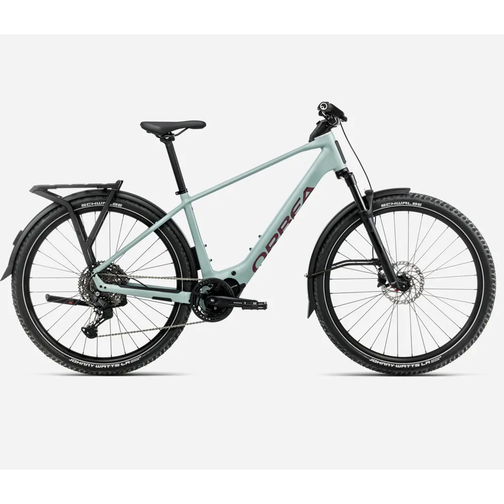 uPRISE Bikes Orbea Kemen Adv 20 2025 Electric Hybrid Bike - Blue Stone/Burgundy | Price match, 365 day return s, 18-Month Warranty, Finance Available & Free UK Delivery