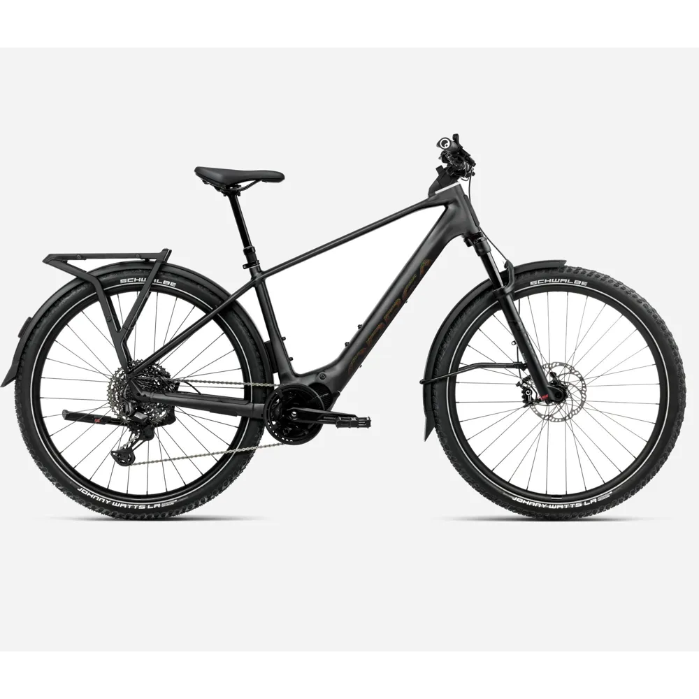 uPRISE Bikes Orbea Kemen ADV 10 2025 Electric Hybrid Bike - Diamond Black | Price match, 365 day return s, 18-Month Warranty, Finance Available & Free UK Delivery