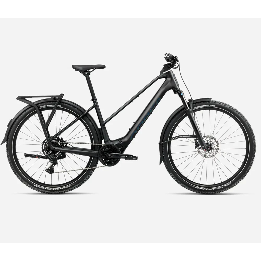 uPRISE Bikes Orbea Kemen Adv 30 Mid 2025 Electric Hybrid Bike - Diamond Black Matt | Price match, 365 day return s, 18-Month Warranty, Finance Available & Free UK Delivery
