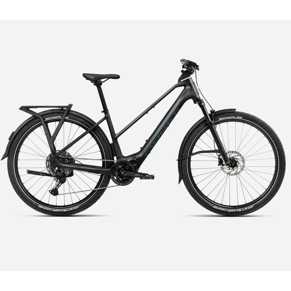 uPRISE Bikes Orbea Kemen Adv 20 Mid 2025 Electric Hybrid Bike - Diamond Black Matt | Price match, 365 day return s, 18-Month Warranty, Finance Available & Free UK Delivery