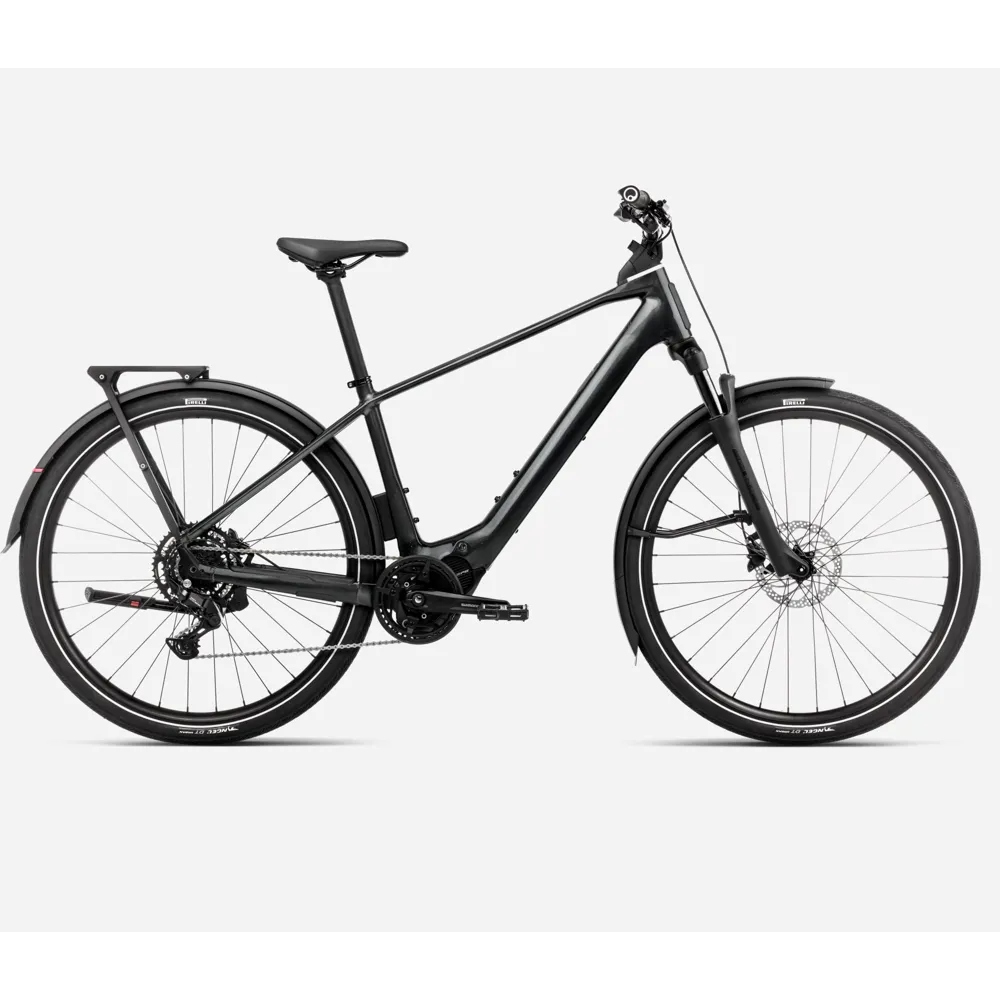 uPRISE Bikes Orbea Kemen Tour 30 2025 Electric Hybrid Bike - Diamond Black | Price match, 365 day return s, 18-Month Warranty, Finance Available & Free UK Delivery