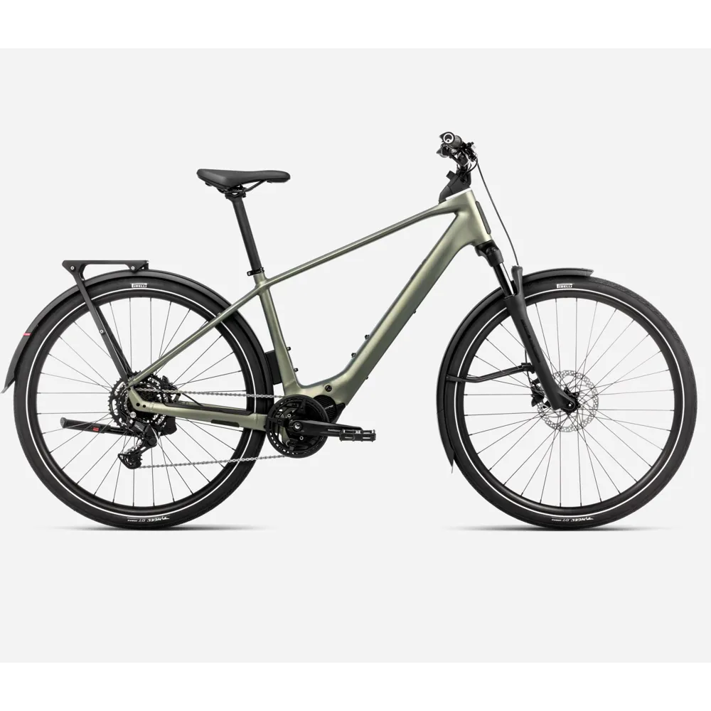 uPRISE Bikes Orbea Kemen Tour 30 2025 Electric Hybrid Bike - Spaceship Green | Price match, 365 day return s, 18-Month Warranty, Finance Available & Free UK Delivery
