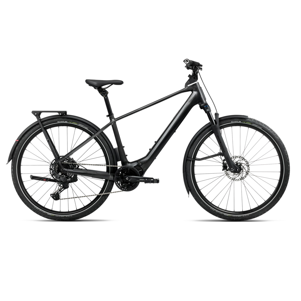 uPRISE Bikes Orbea Kemen Tour 20 630wh 2026 Electric Hybrid Bike - Diamond Black | Price match, 365 day return s, 18-Month Warranty, Finance Available & Free UK Delivery