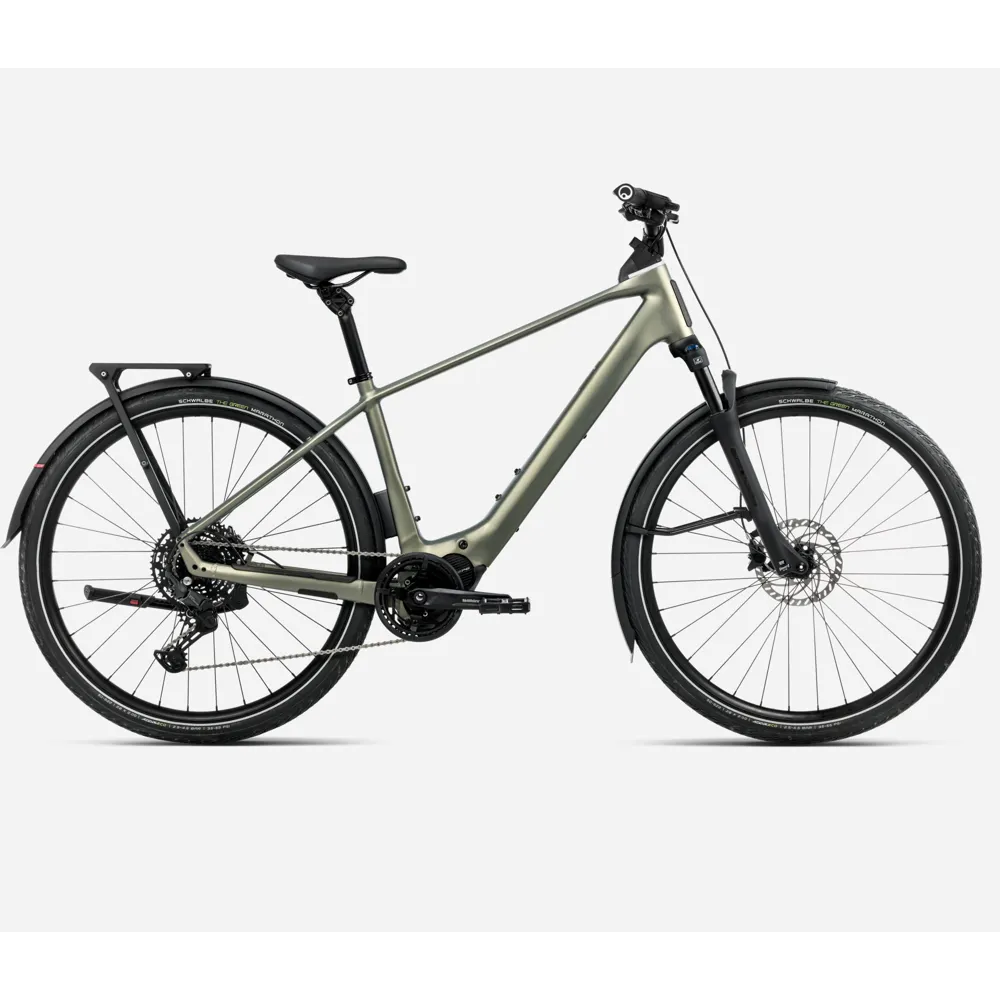uPRISE Bikes Orbea Kemen Tour 20 2025 Electric Hybrid Bike - Spaceship Green | Price match, 365 day return s, 18-Month Warranty, Finance Available & Free UK Delivery
