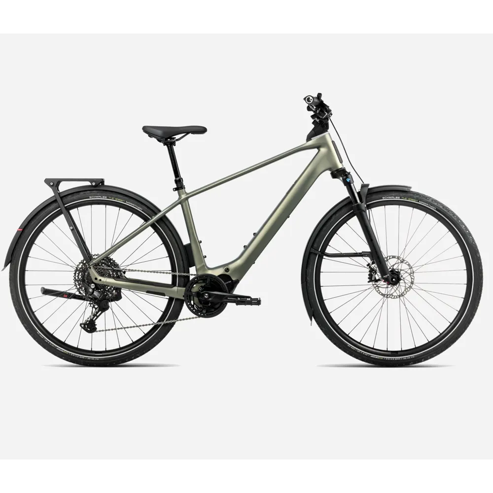 uPRISE Bikes Orbea Kemen Tour 10 2025 Electric Hybrid Bike - Spaceship Green | Price match, 365 day return s, 18-Month Warranty, Finance Available & Free UK Delivery