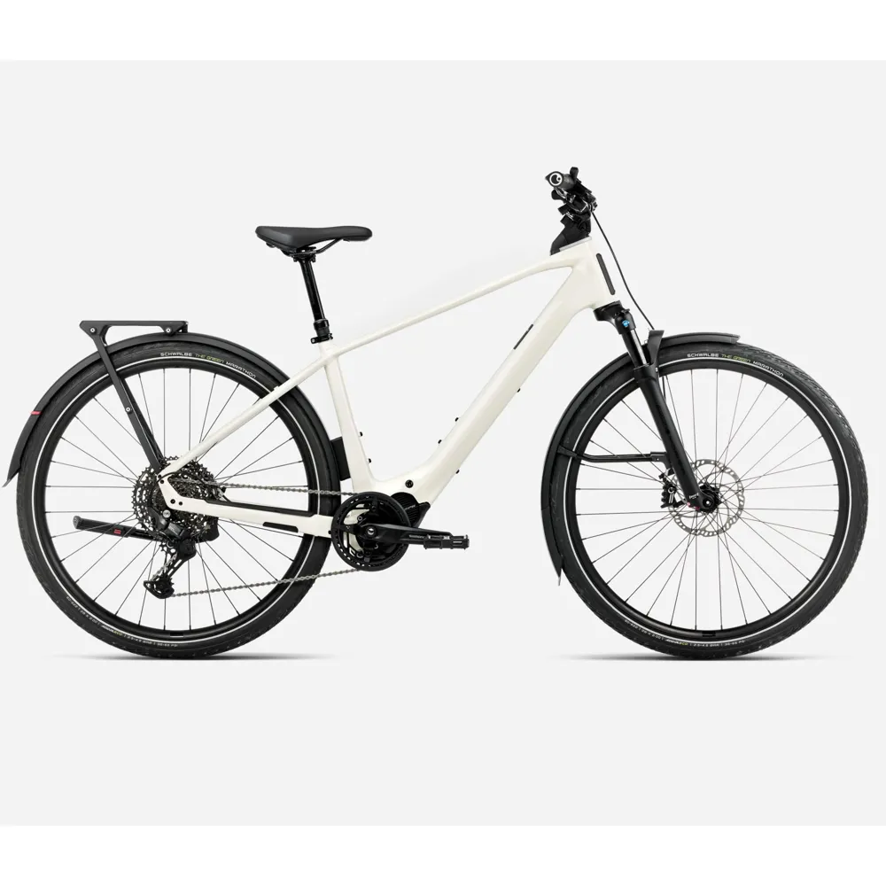 uPRISE Bikes Orbea Kemen Tour 10 2025 Electric Hybrid Bike - Ivory White | Price match, 365 day return s, 18-Month Warranty, Finance Available & Free UK Delivery