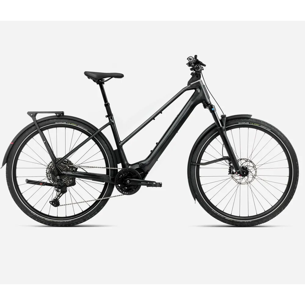 uPRISE Bikes Orbea Kemen Tour 10 Mid 2025 Electric Hybrid Bike - Diamond Black | Price match, 365 day return s, 18-Month Warranty, Finance Available & Free UK Delivery