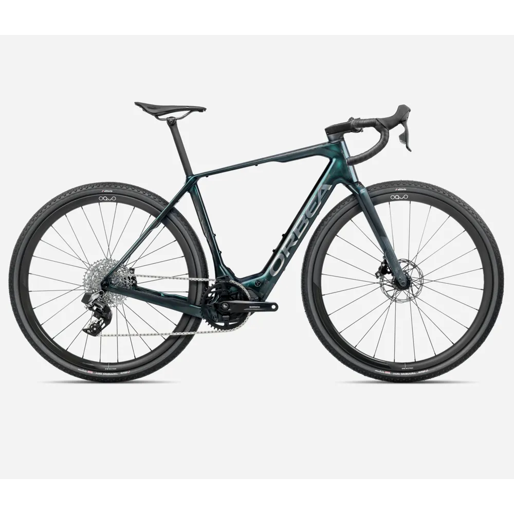 uPRISE Bikes Orbea Denna M31e 2025 Electric Road Bike - Escape Green/Foggy | Price match, 365 day return s, 18-Month Warranty, Finance Available & Free UK Delivery