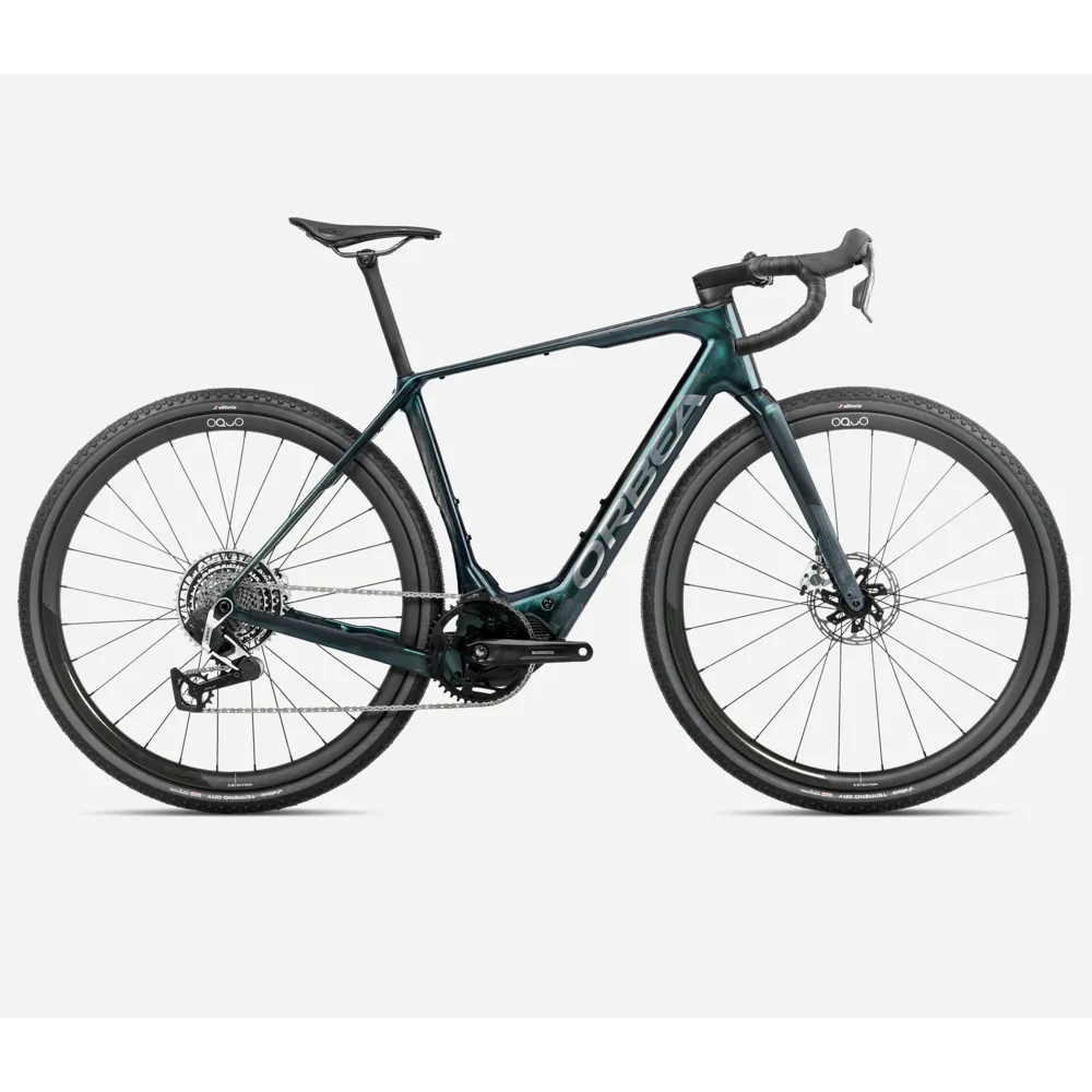 uPRISE Bikes Orbea Denna M11e 2025 Electric Gravel Road Bike - Escape Green/Foggy | Price match, 365 day return s, 18-Month Warranty, Finance Available & Free UK Delivery