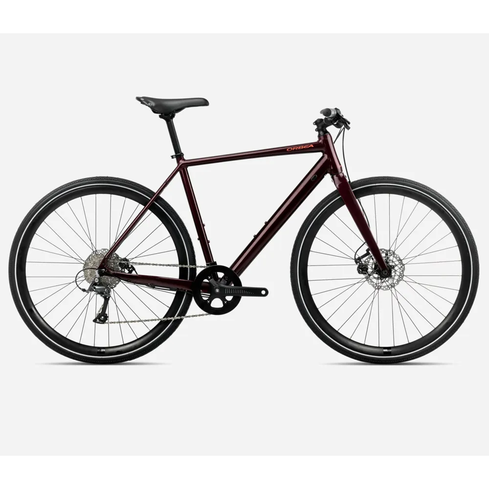 uPRISE Bikes Orbea Vector 35 2025 Hybrid Bike - Burgundy Red | Price match, 365 day return s, 18-Month Warranty, Finance Available & Free UK Delivery