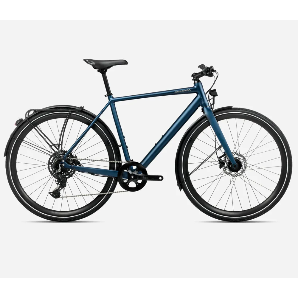 uPRISE Bikes Orbea Vector 25 EQ 2025 Hybrid Bike - Moondust Blue Matt | Price match, 365 day return s, 18-Month Warranty, Finance Available & Free UK Delivery