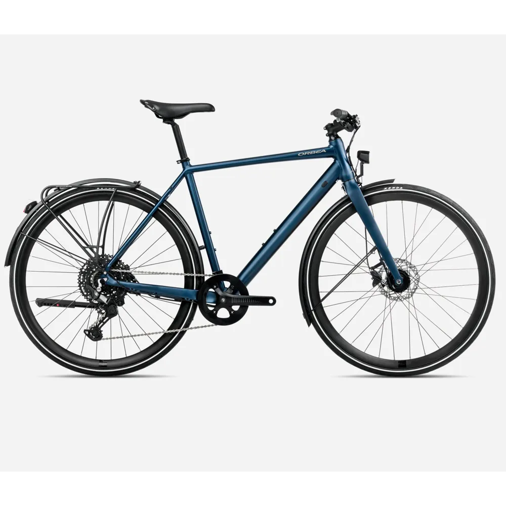 uPRISE Bikes Orbea Vector 15 EQ 2025 Hybrid Bike - Moondust Blue Matt | Price match, 365 day return s, 18-Month Warranty, Finance Available & Free UK Delivery